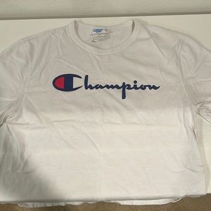 Champion white T